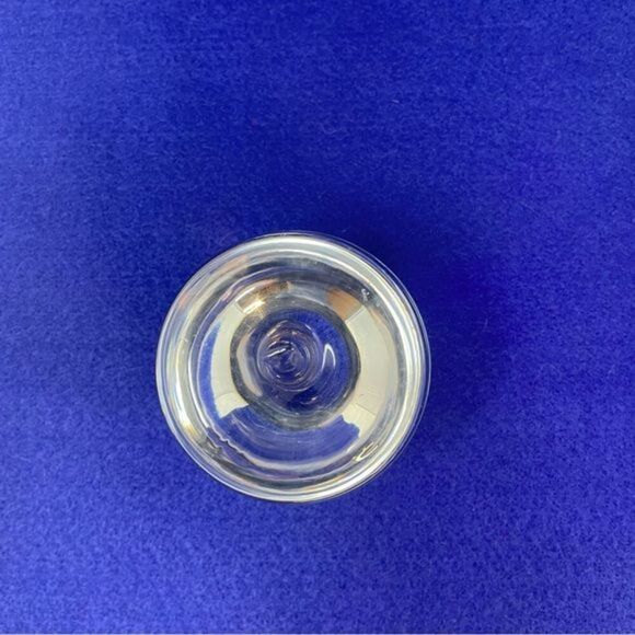 Art Glass Clear Apple Paperweight Teacher - Picture 2 of 8